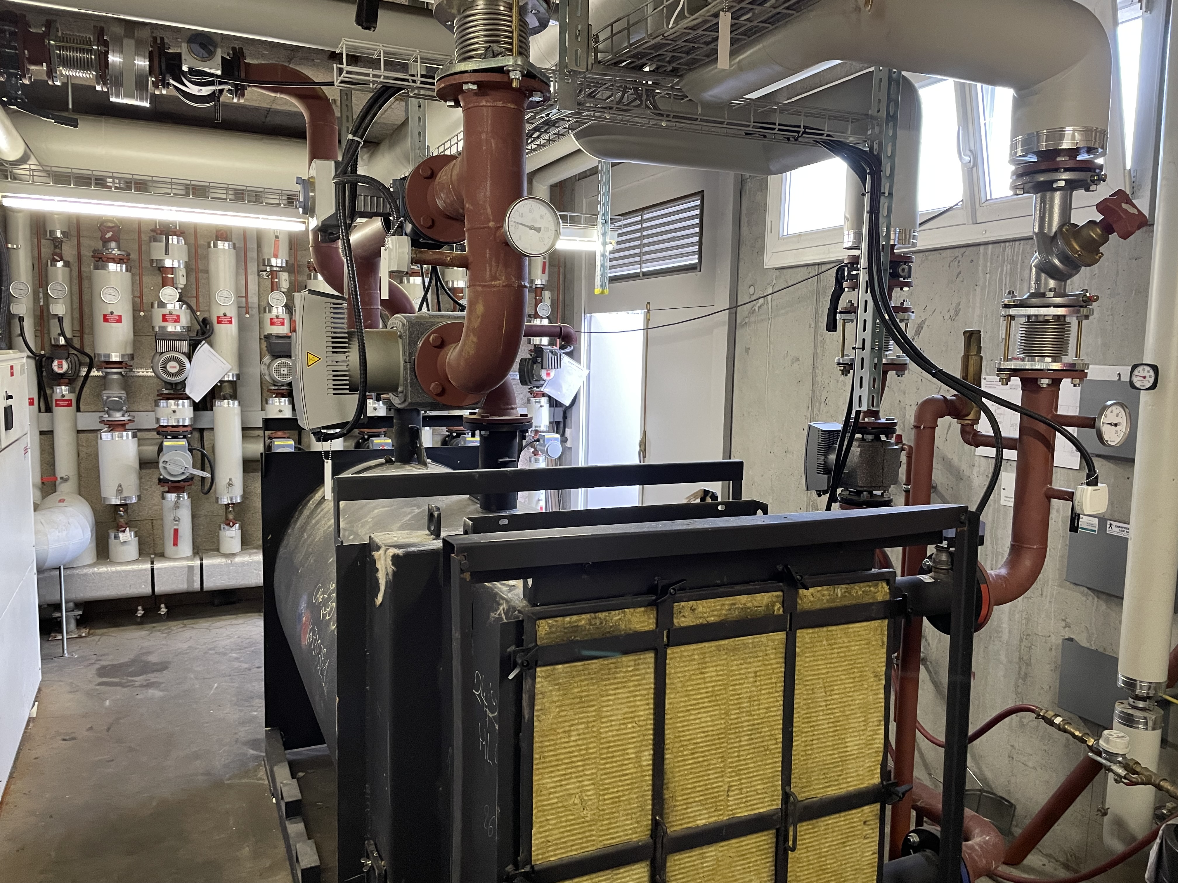 Sanierung Heizungszentrale Wohnpark Alpina